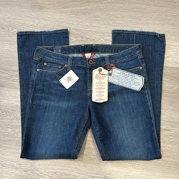 Lucky Brand Jeans Mens 32 Blue Denim NWT Brand New - Picture 1 of 8